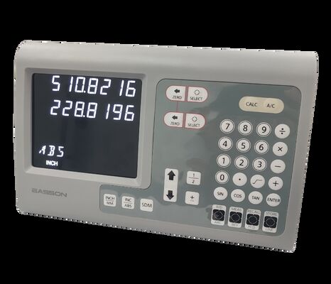 3 άξονες οπτικά γραμμικά κωδικοποιητές με πολυγλωσσικό λογισμικό και μνήμη θέσης διακοπής ρεύματος για βελτιωμένες επιδόσεις εργαλείων μηχανών